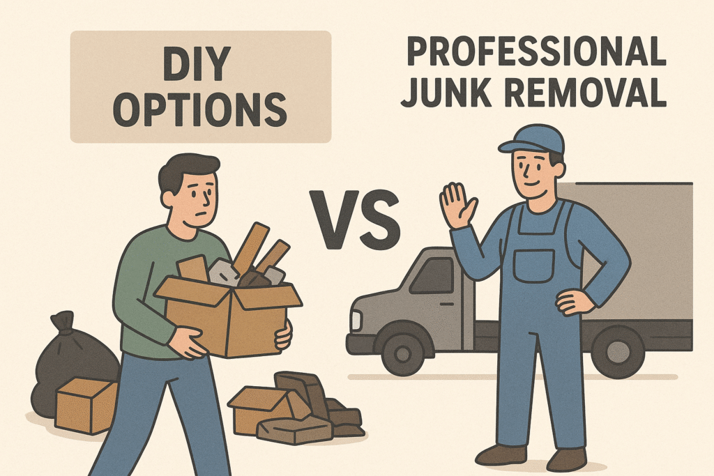 Prefessional junk removal