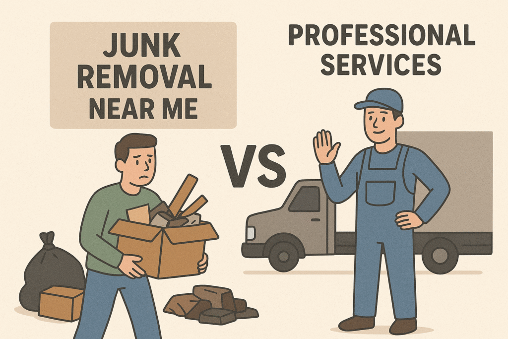 Prefessional junk removal Services